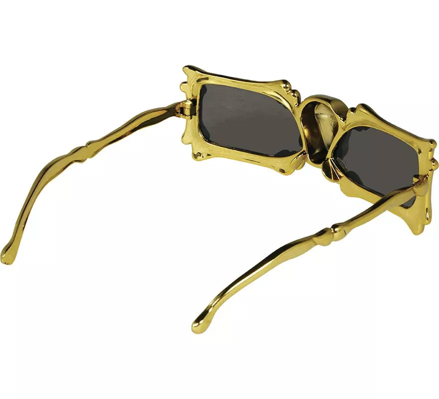 Gafas Esqueleto Oro
