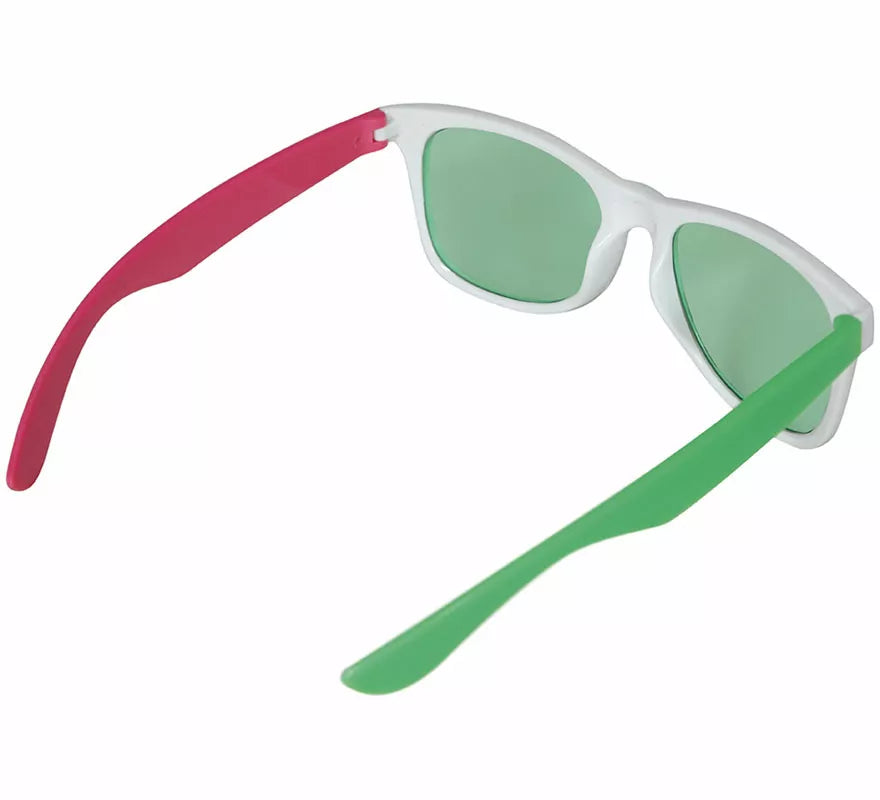 Gafas Exóticas Tropicales naranja adulto