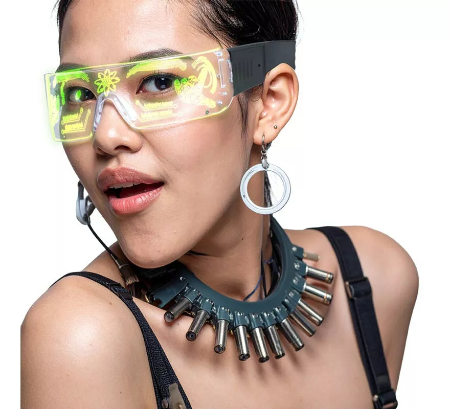 Gafas Futuristas con Led