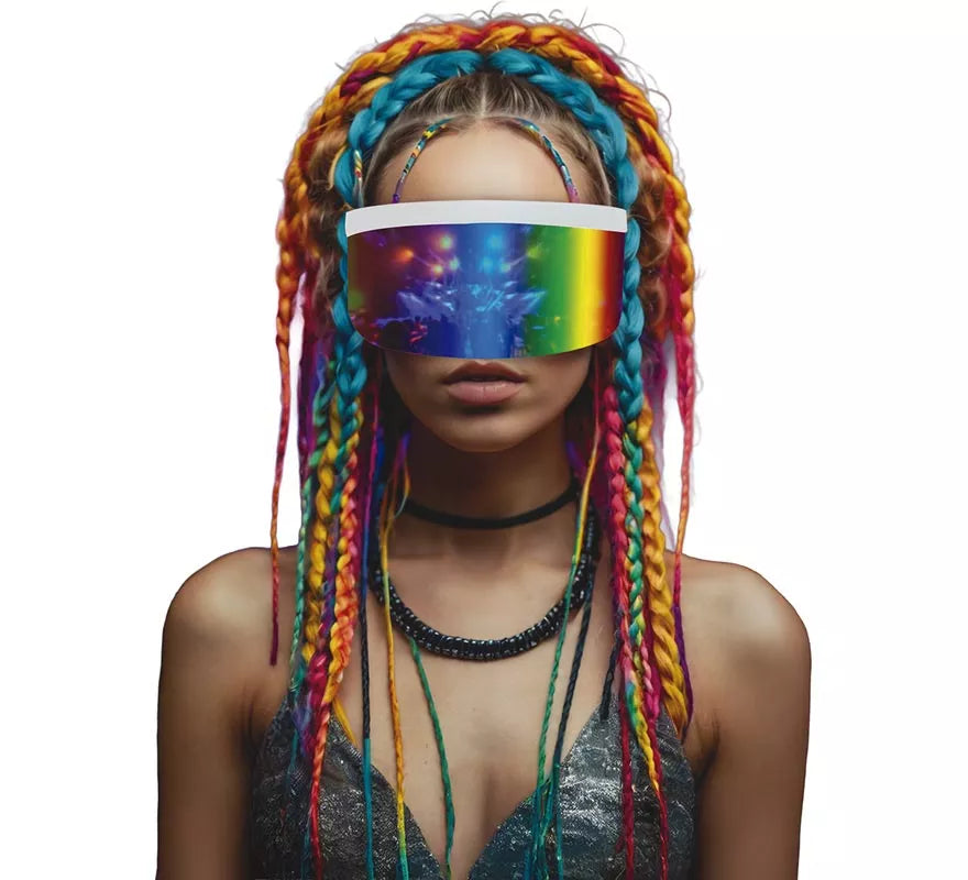 Gafas Futuristas Efecto Espejo