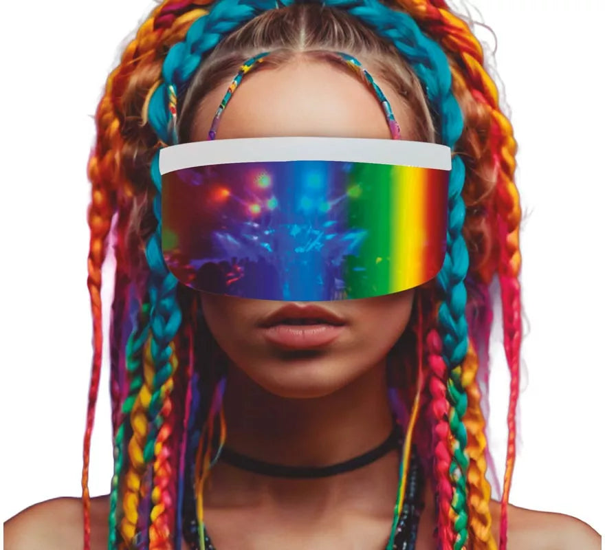 Gafas Futuristas Efecto Espejo