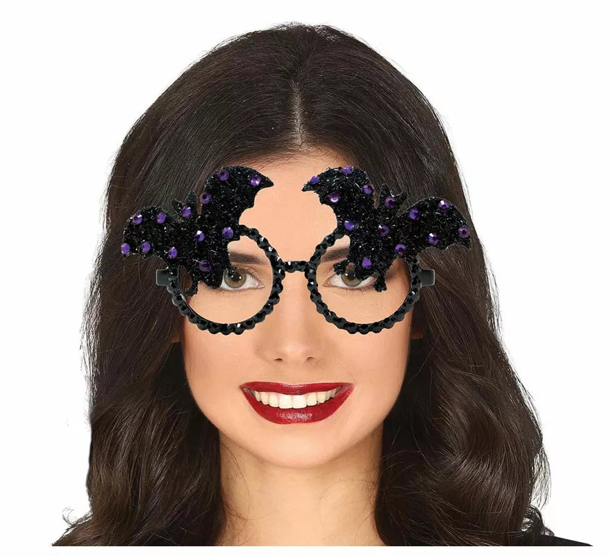 Gafas Gorros Murciélagos con Brillantes