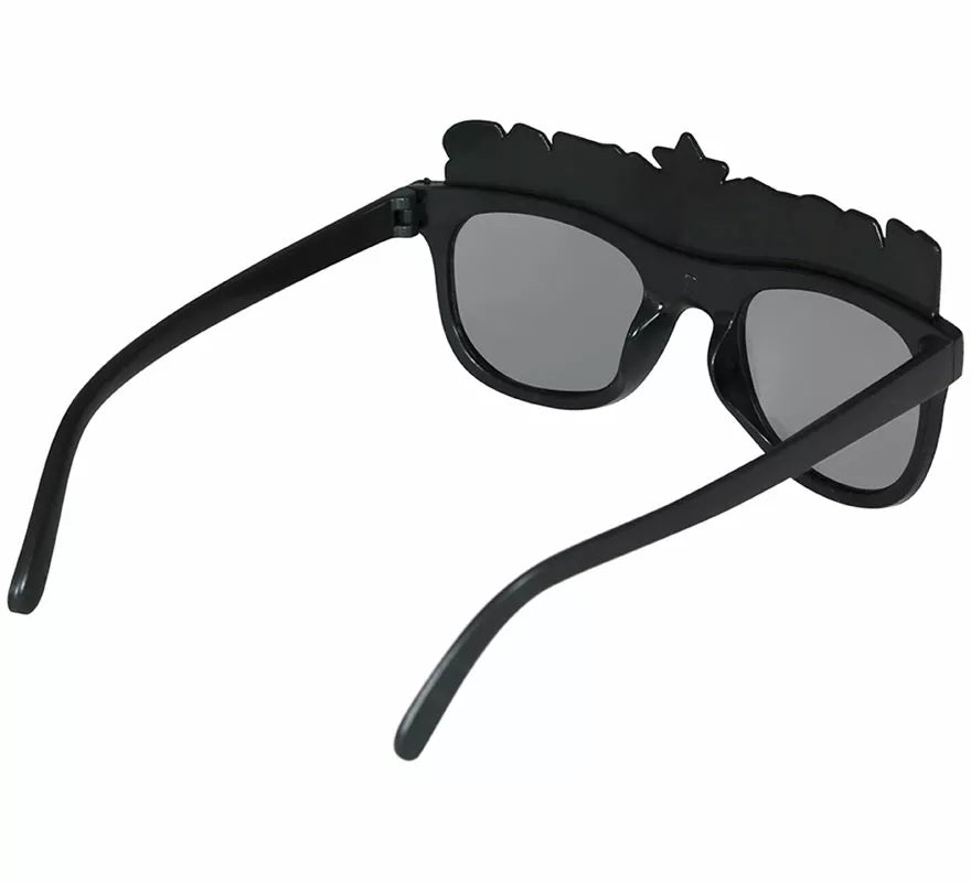 Gafas Happy New Year negras adulto