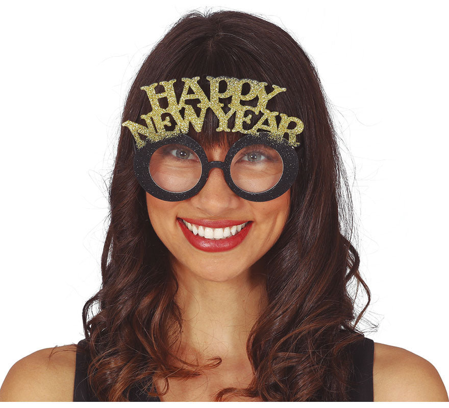 Translation missing: en.Gafas 'Happy New Year' Plata y Oro Surtido