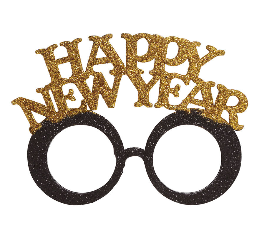 Translation missing: en.Gafas 'Happy New Year' Plata y Oro Surtido
