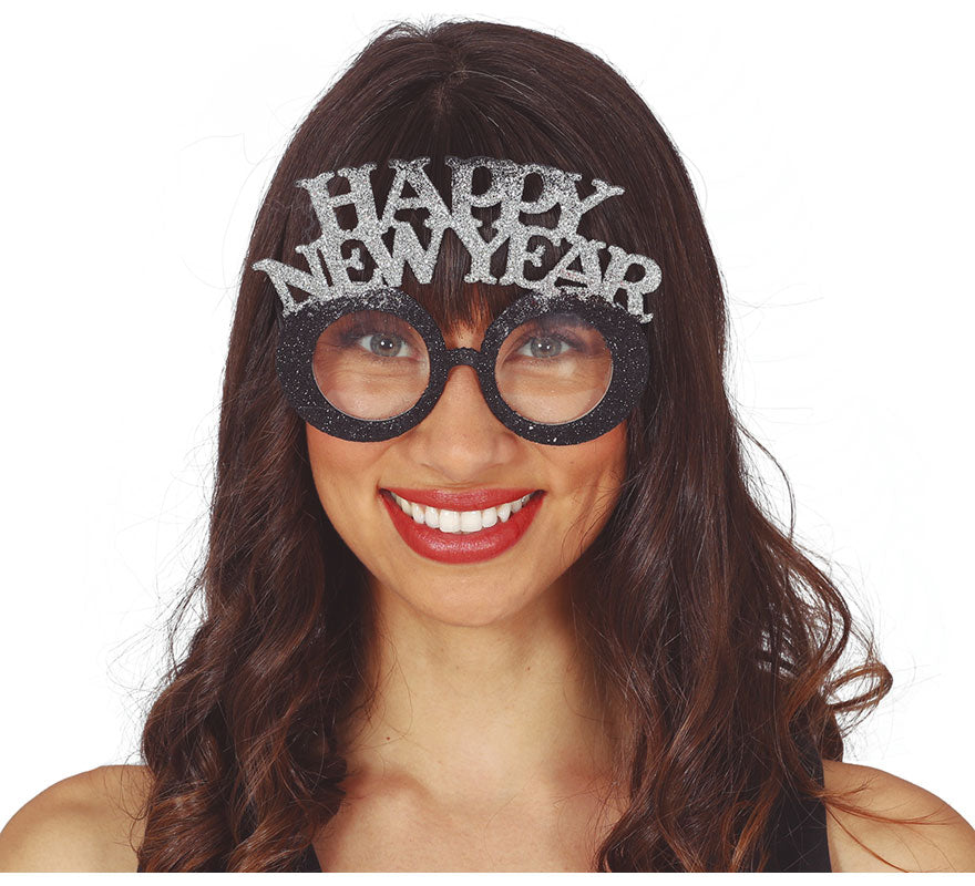 Translation missing: en.Gafas 'Happy New Year' Plata y Oro Surtido