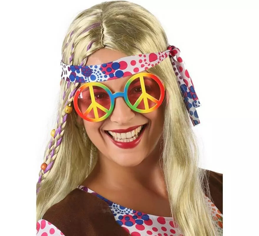 Translation missing: en.Gafas Hippie de la Paz Multicolor