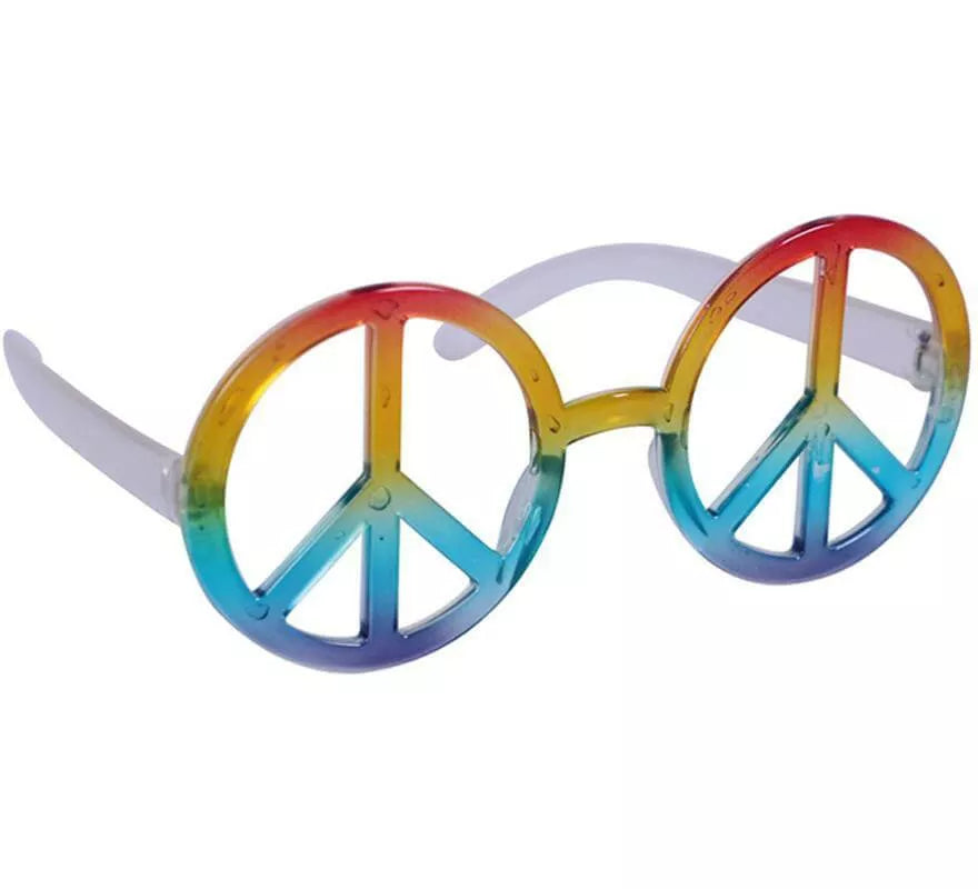 Gafas Hippie de la Paz Multicolor