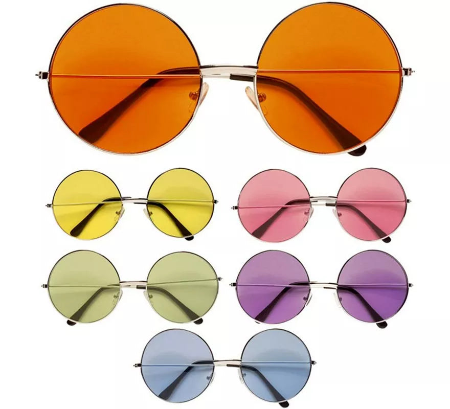 Gafas Hippies Años 70 en colores surtidos