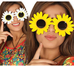 Daisy glasses in assorted colors