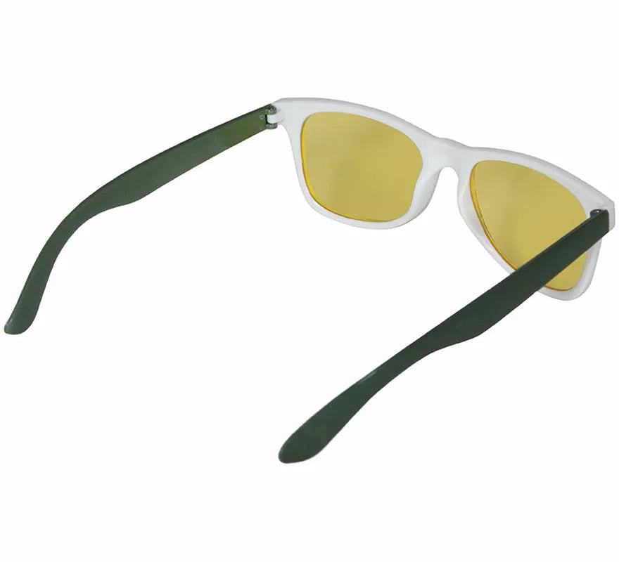 Translation missing: en.Gafas Marihuana amarillas adulto
