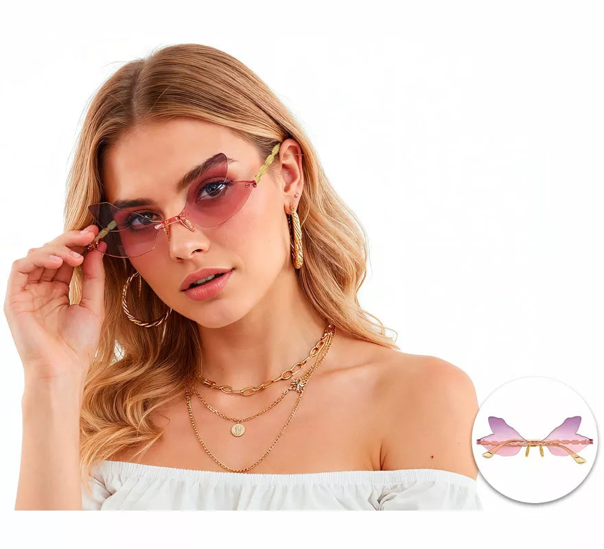 Translation missing: en.Gafas Mariposa rosas Efecto Degradado