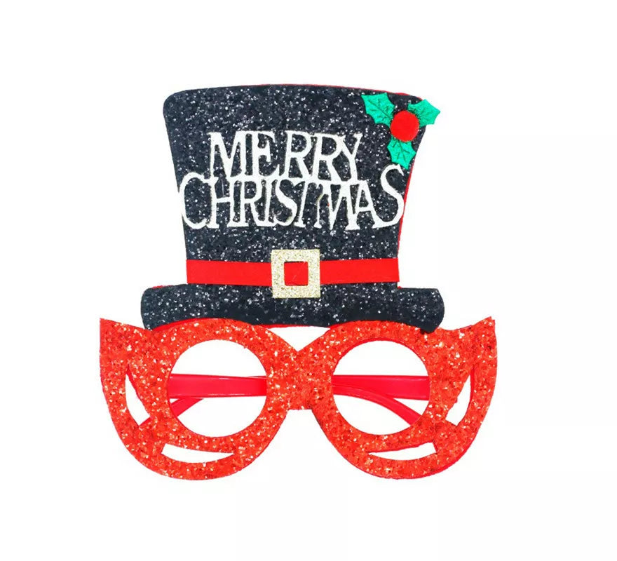 Translation missing: en.Gafas 'Merry Christmas' en Brillantina