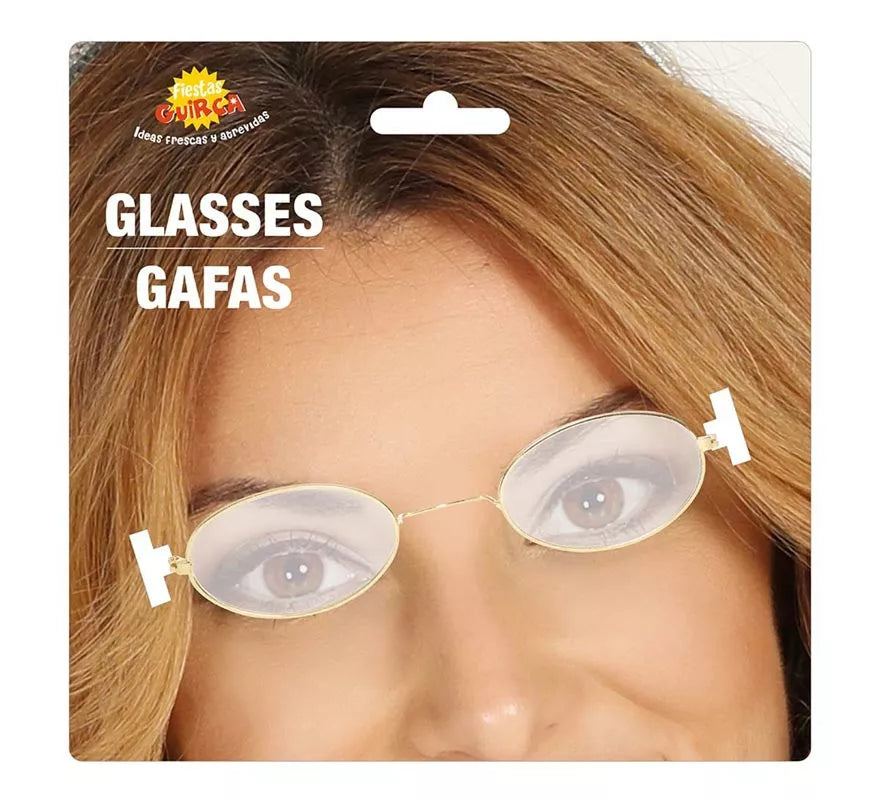 Gafas metálicas ovaladas