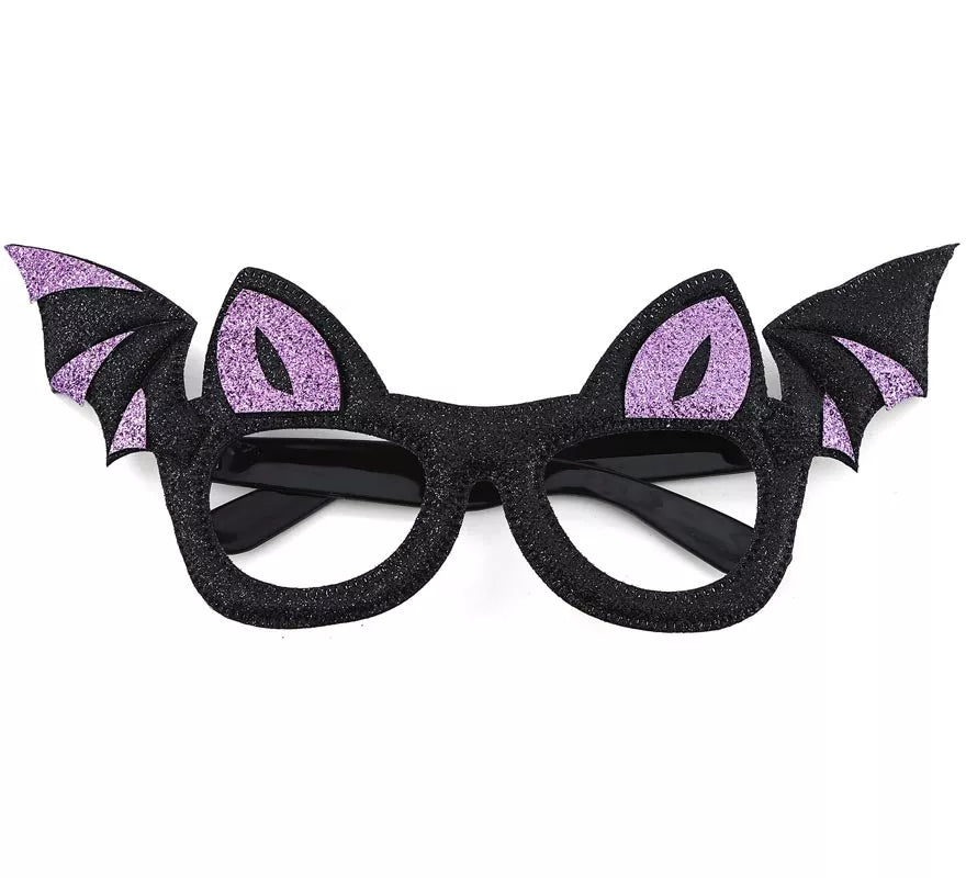 Gafas Murciélago Purpurina Infantil
