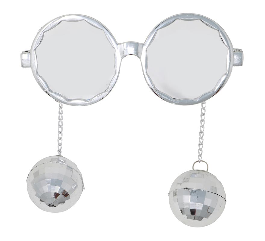 Translation missing: en.Gafas Plateadas Grandes con Bolas