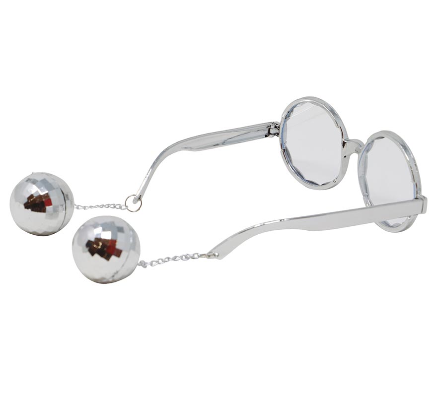 Translation missing: en.Gafas Plateadas Grandes con Bolas