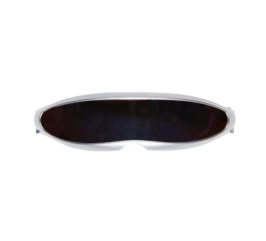 Gafas Robot Plateadas Futuristas