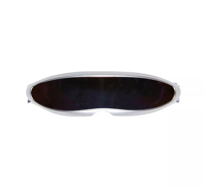 Gafas Robot Plateadas Futuristas