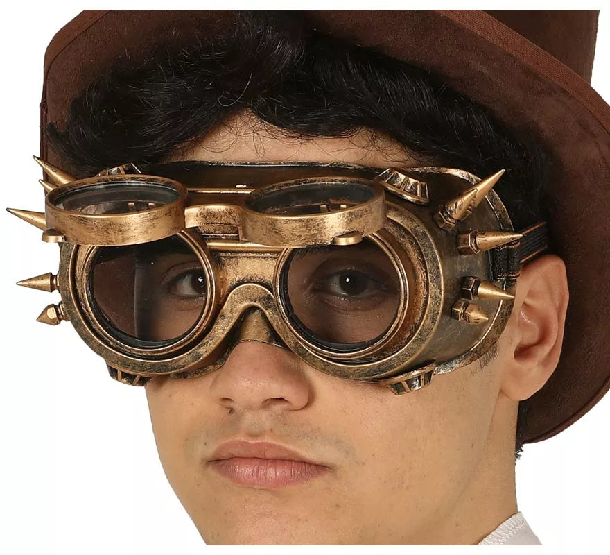 Translation missing: en.Gafas Steampunk Doradas