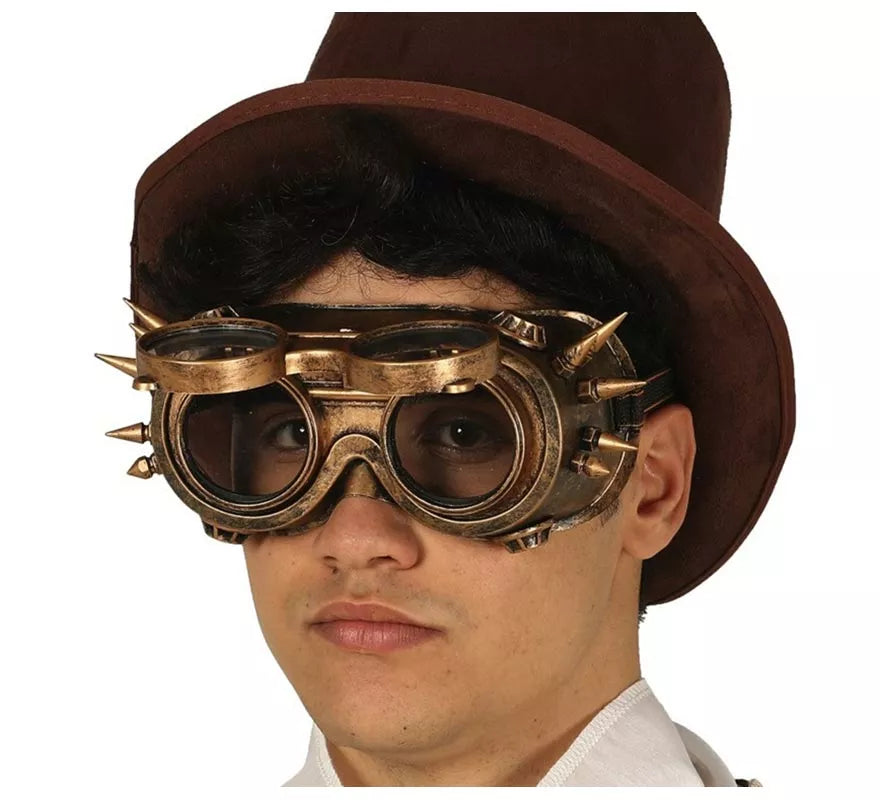 Translation missing: en.Gafas Steampunk Doradas