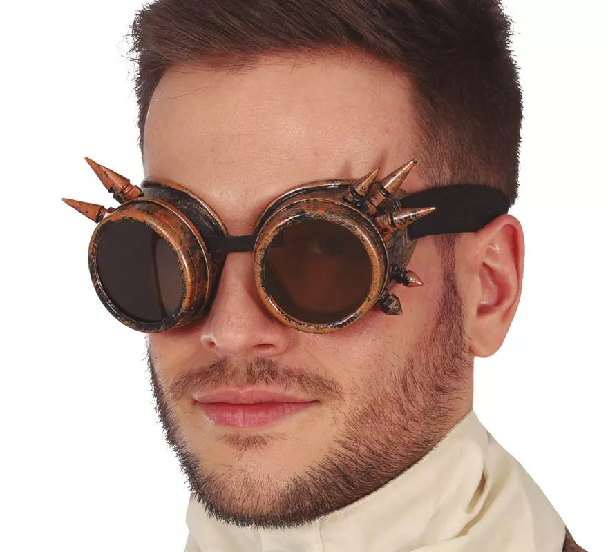 Gafas Steampunk Púas clásica adulto