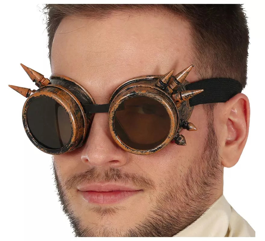 Gafas Steampunk Púas clásica adulto