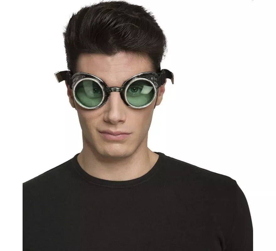 Translation missing: en.Gafas Steampunk verdes