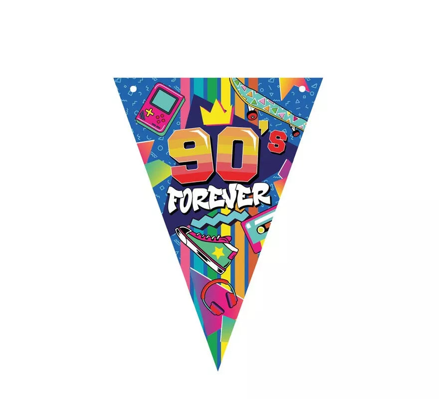 Translation missing: en.Gallardete años 90 de 300 cm, 20x30 cm