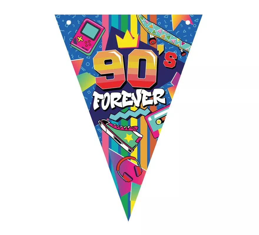 Translation missing: en.Gallardete años 90 de 300 cm, 20x30 cm