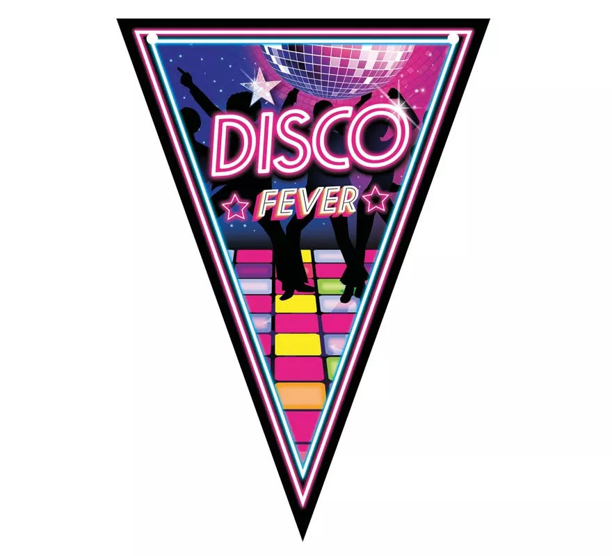 Translation missing: en.Gallardete Disco Fever Papel de 300 cm 20x30 cm