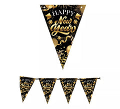 Happy New Year Pennant 300 cm Paper