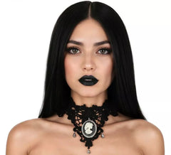 Skeleton Cameo Choker