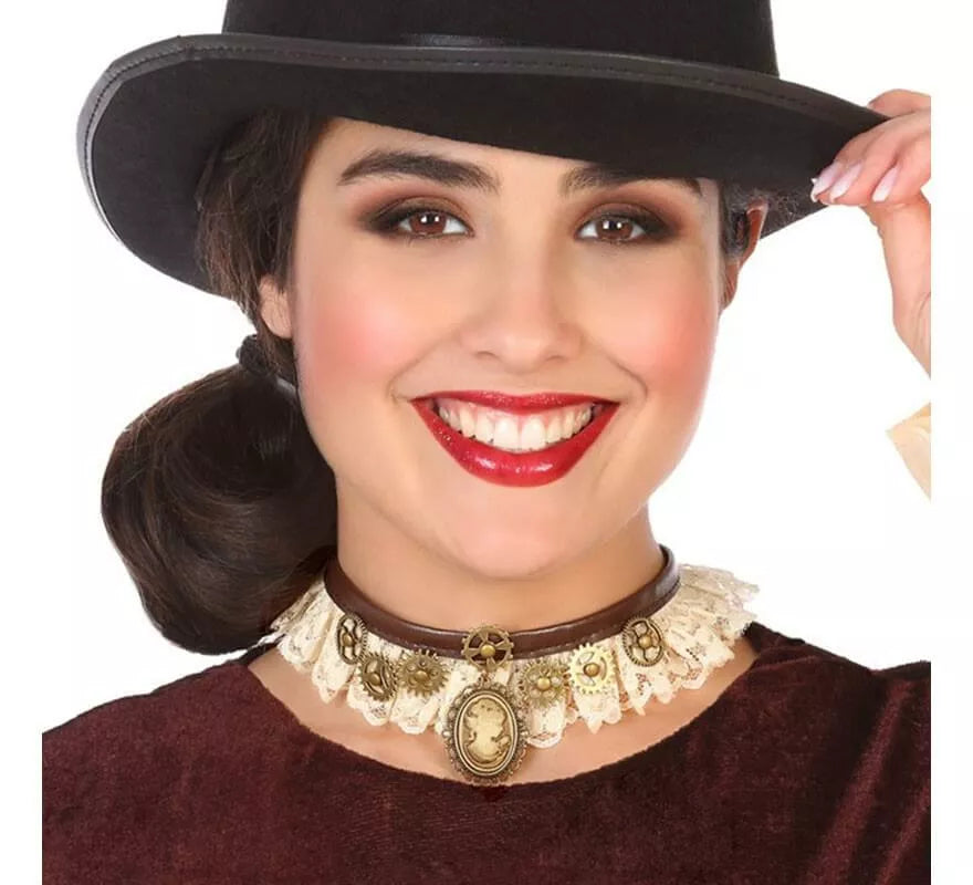 Gargantilla Steampunk