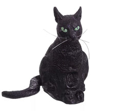 Black PVC Cat 30x20x34 cm