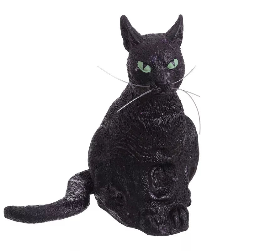Translation missing: en.Gato negro de PVC de 30x20x34 cm