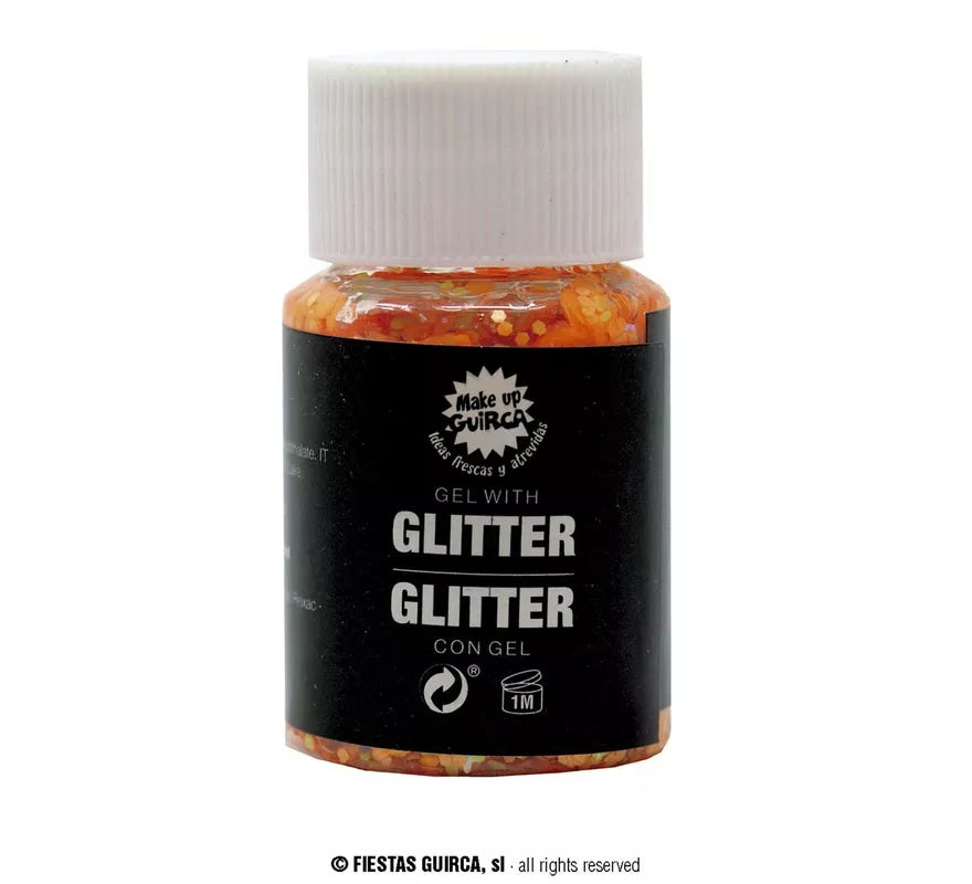 Gel con Glitter en varios colores de 20 gr