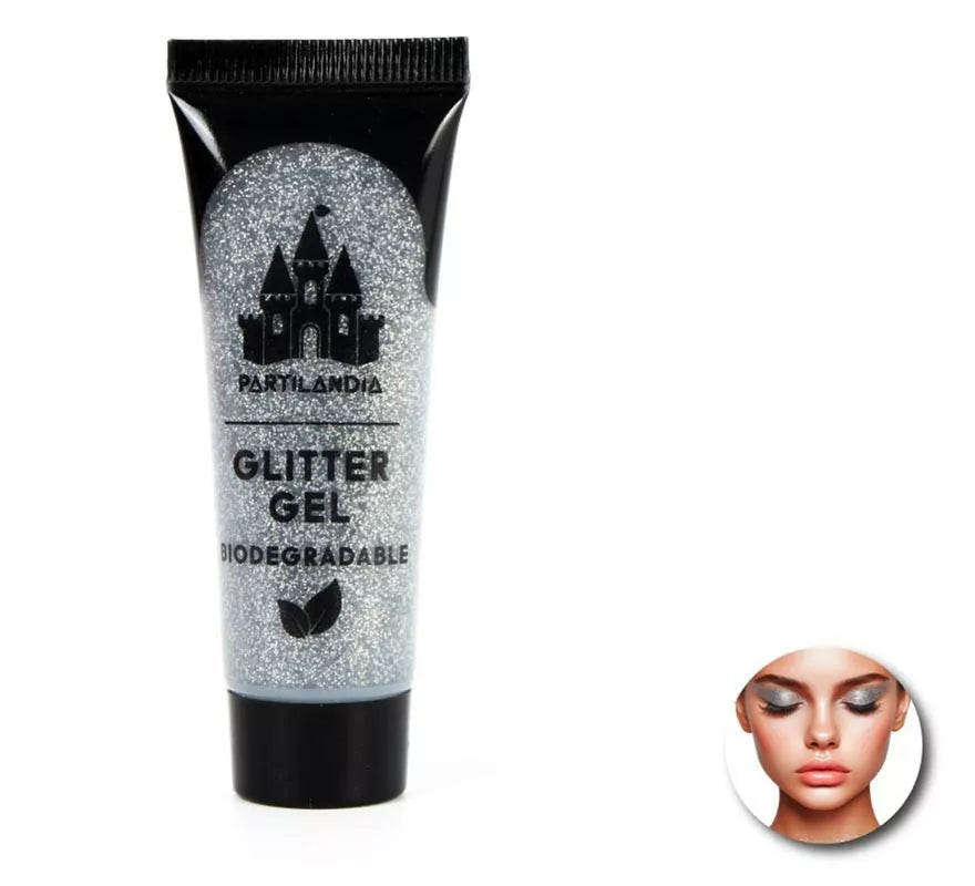 Gel Glitter Biodegradable de 3x8 cm en varios colores
