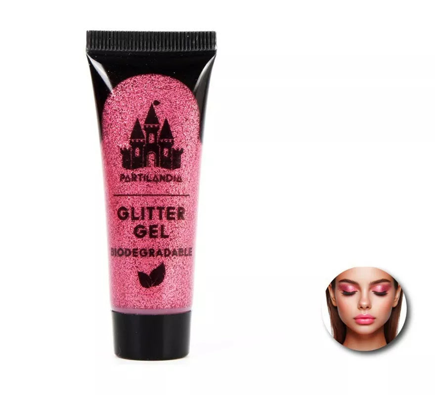 Gel Glitter Biodegradable de 3x8 cm en varios colores