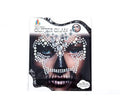 Gemas Faciales Adhesivas Calavera brillante