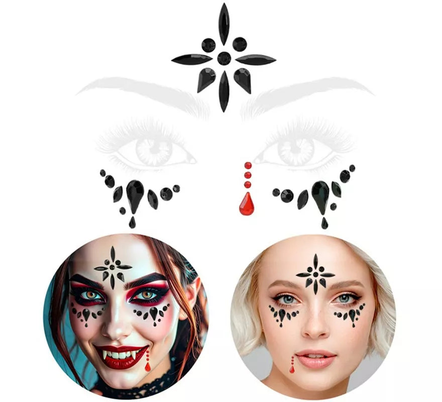 Translation missing: en.Gemas Faciales Adhesivas de Vampiresa