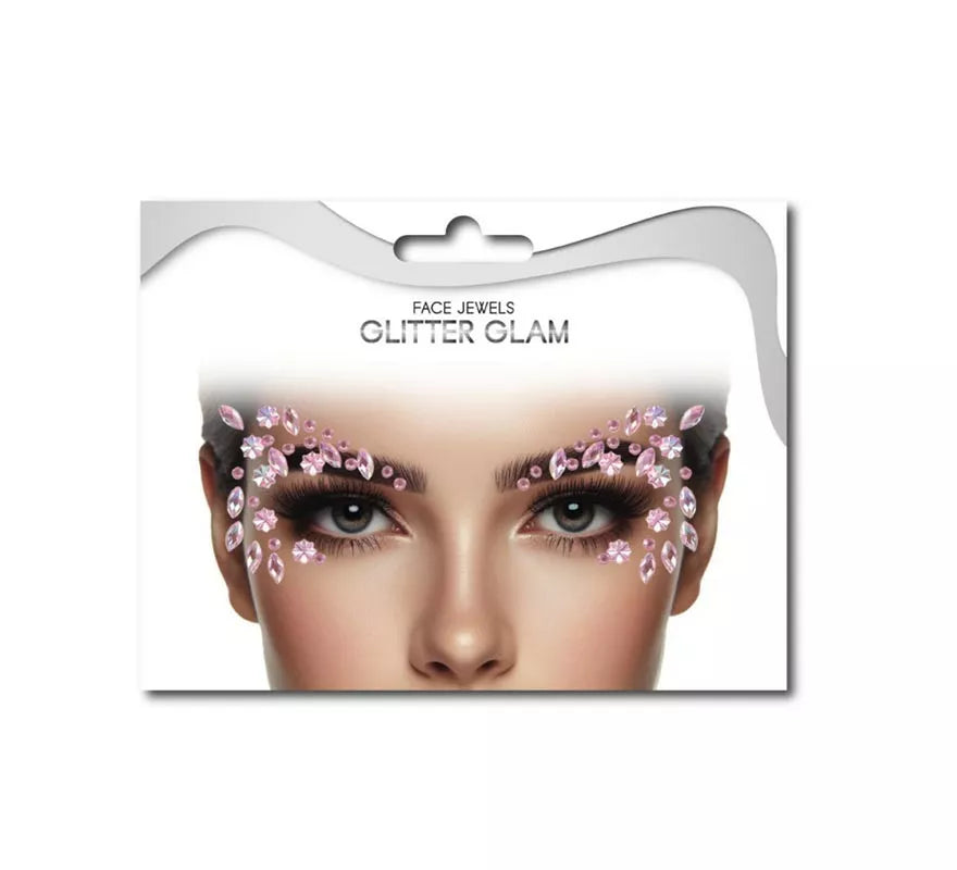 Translation missing: en.Gemas Faciales Contorno de Ojos flores rosa