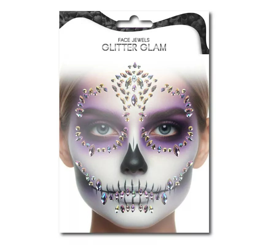 Translation missing: en.Gemas Faciales Fashion Calavera floral