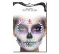 Gemas Faciales Fashion Calavera multicolor