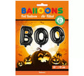 Globo de Foil BOO Negro de 41 cm