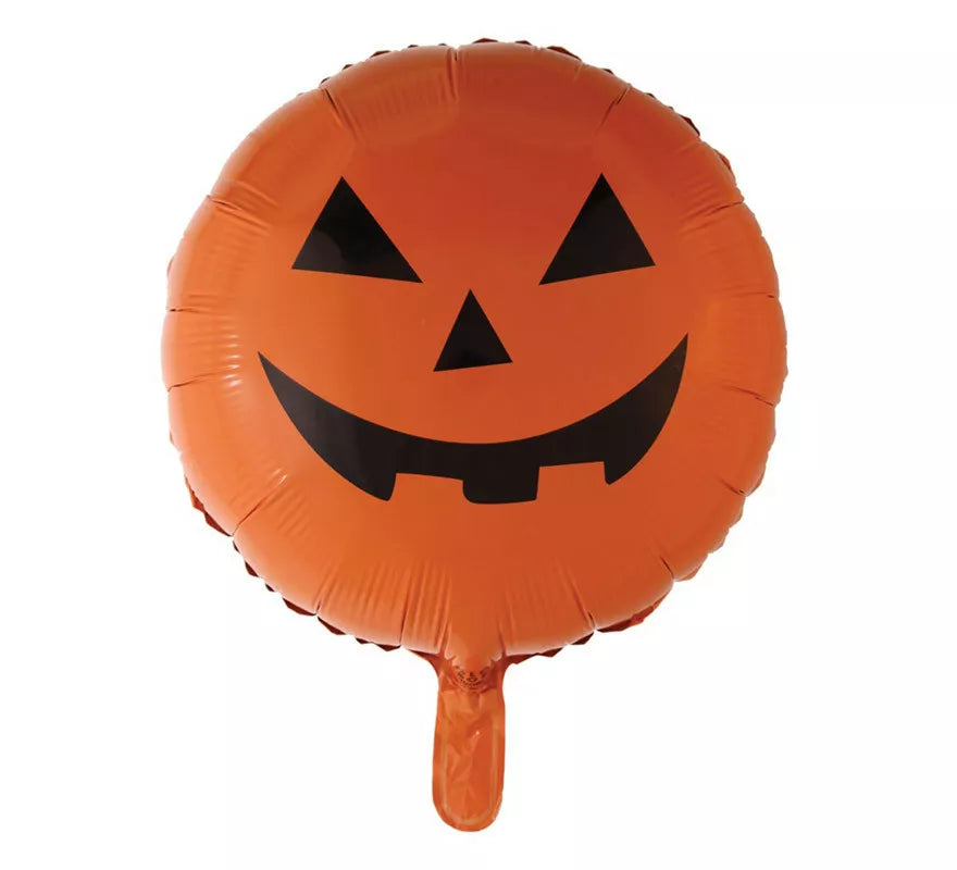 Translation missing: en.Globo de Foil Calabaza de Halloween de 46 cm