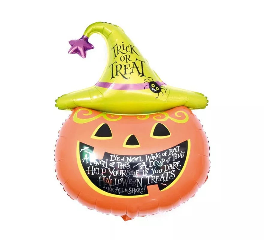 Translation missing: en.Globo de Foil Calabaza Trick or Treat de 61x91 cm