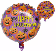 50 cm Pumpkins Round Foil Balloon