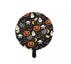 18 IN x 45 cm Halloween Pumpkin Foil Balloon