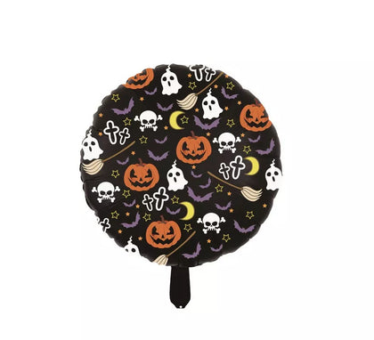 Globo Foil Calabazas Halloween de 18 IN x 45 cm